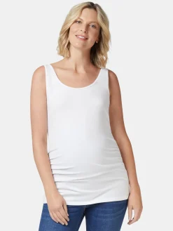 Best Jeanswest Lola Maternity Cotton Basic Tank Black