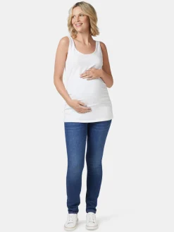 Best Jeanswest Lola Maternity Cotton Basic Tank Black