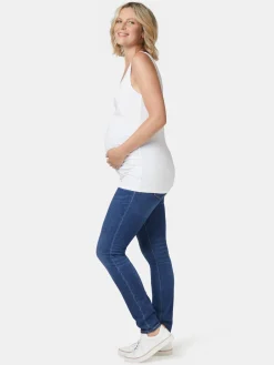 Best Jeanswest Lola Maternity Cotton Basic Tank Black