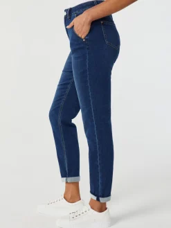 Fashion Jeanswest Louisa Slim Boyfriend Jeans DarkIndigo