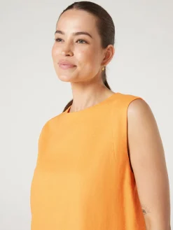 Cheap Jeanswest Maddy Linen Tank Black