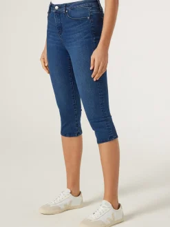 Fashion Jeanswest Maddy Mid Waisted Pedal Pusher DarkIndigo