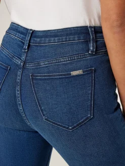 Fashion Jeanswest Maddy Mid Waisted Pedal Pusher DarkIndigo