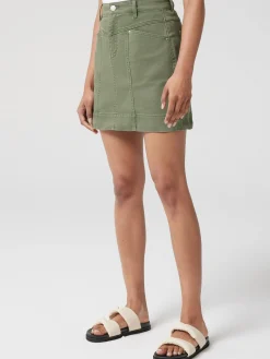 Best Sale Jeanswest Nadia Denim Skirt Green