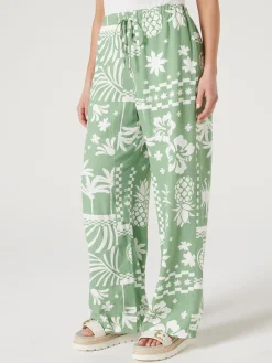 Cheap Jeanswest Olympia Relaxed Pant Green