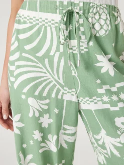 Cheap Jeanswest Olympia Relaxed Pant Green