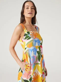 Clearance Jeanswest Priya Sleeveless Dress Green