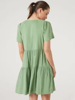 Flash Sale Jeanswest Reese Tiered Dress Multi