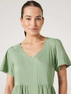 Flash Sale Jeanswest Reese Tiered Dress Multi