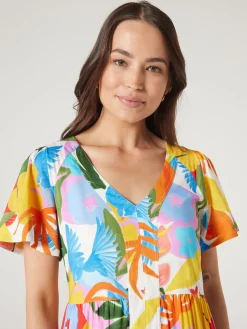 Online Jeanswest Reese Tiered Dress Multi