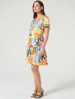 Online Jeanswest Reese Tiered Dress Multi