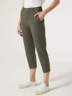 New Jeanswest Sammy Straight Capri Green