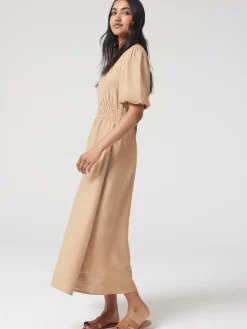 Best Jeanswest Senna Waisted Dress Green