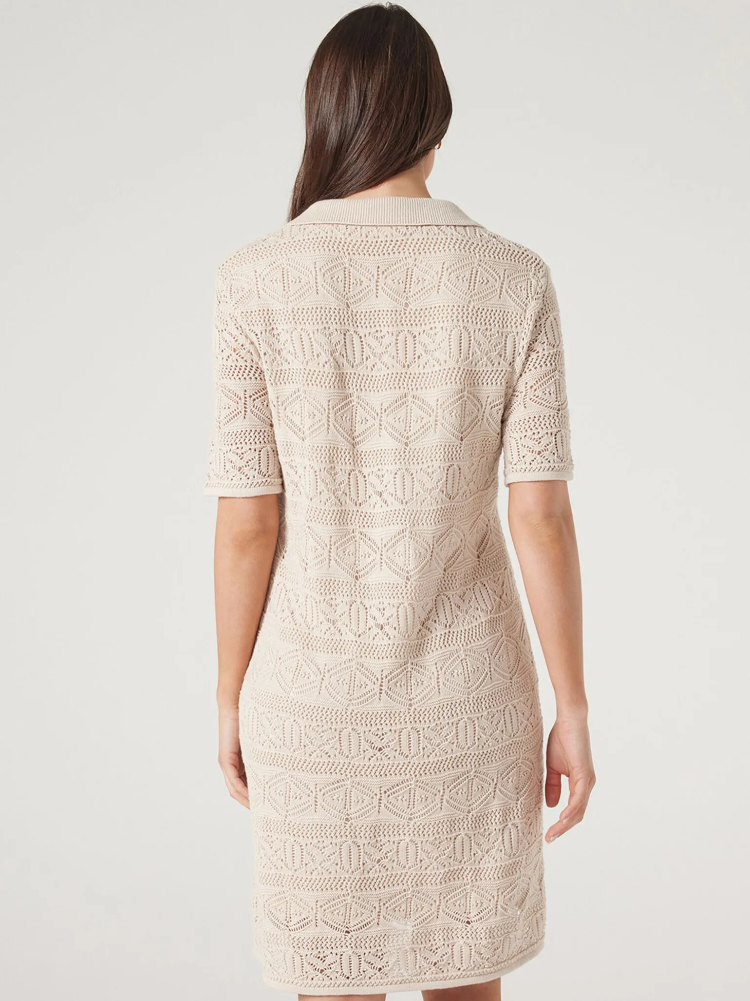 Sale Jeanswest Shelly Crochet Dress Sand