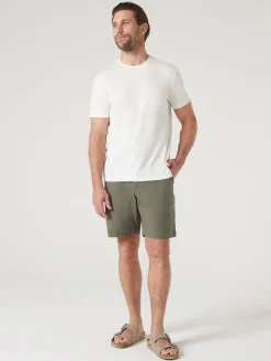 Cheap Jeanswest Short Sleeve Riley Print Crew Tee Cream