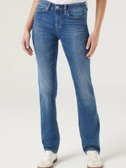 Clearance Jeanswest Slim Straight Jeans MidIndigo