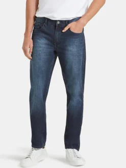 Hot Jeanswest Slim Straight Jeans Storm Indigo MidIndigo
