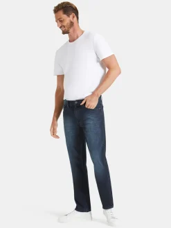 Hot Jeanswest Slim Straight Jeans Storm Indigo MidIndigo