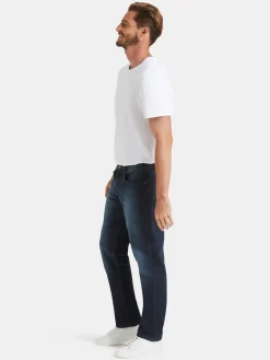 Hot Jeanswest Slim Straight Jeans Storm Indigo MidIndigo