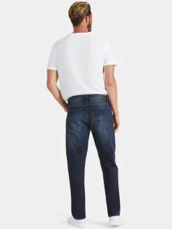 Hot Jeanswest Slim Straight Jeans Storm Indigo MidIndigo