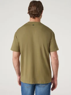 New Jeanswest SS Ace Relaxed Fit Basic Crew Tee Black