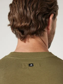 New Jeanswest SS Ace Relaxed Fit Basic Crew Tee Black