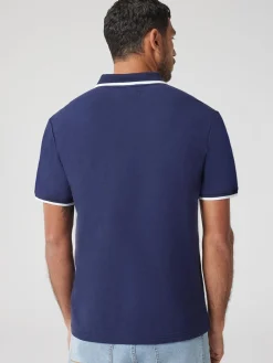Sale Jeanswest SS Nash Tipped Polo Blue