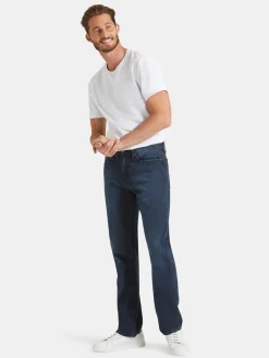 Shop Jeanswest Straight Leg Jeans Indigo Shadow MidIndigo