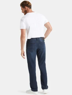 Shop Jeanswest Straight Leg Jeans Indigo Shadow MidIndigo