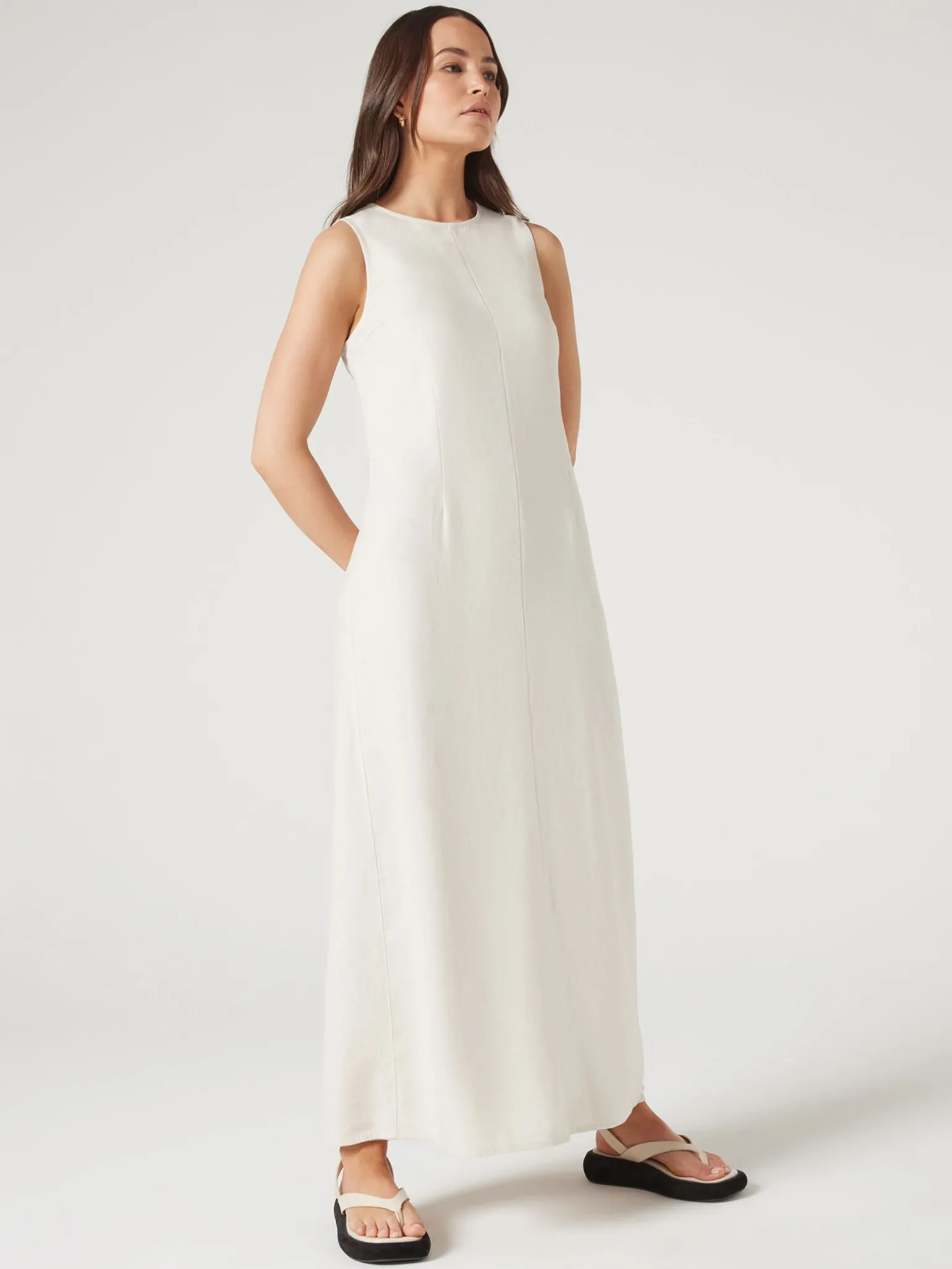 New Jeanswest Ulla Slip Dress Black